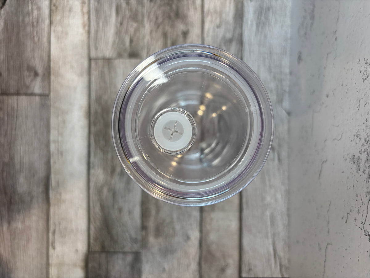 16 oz Custom Snowglobe Tumbler