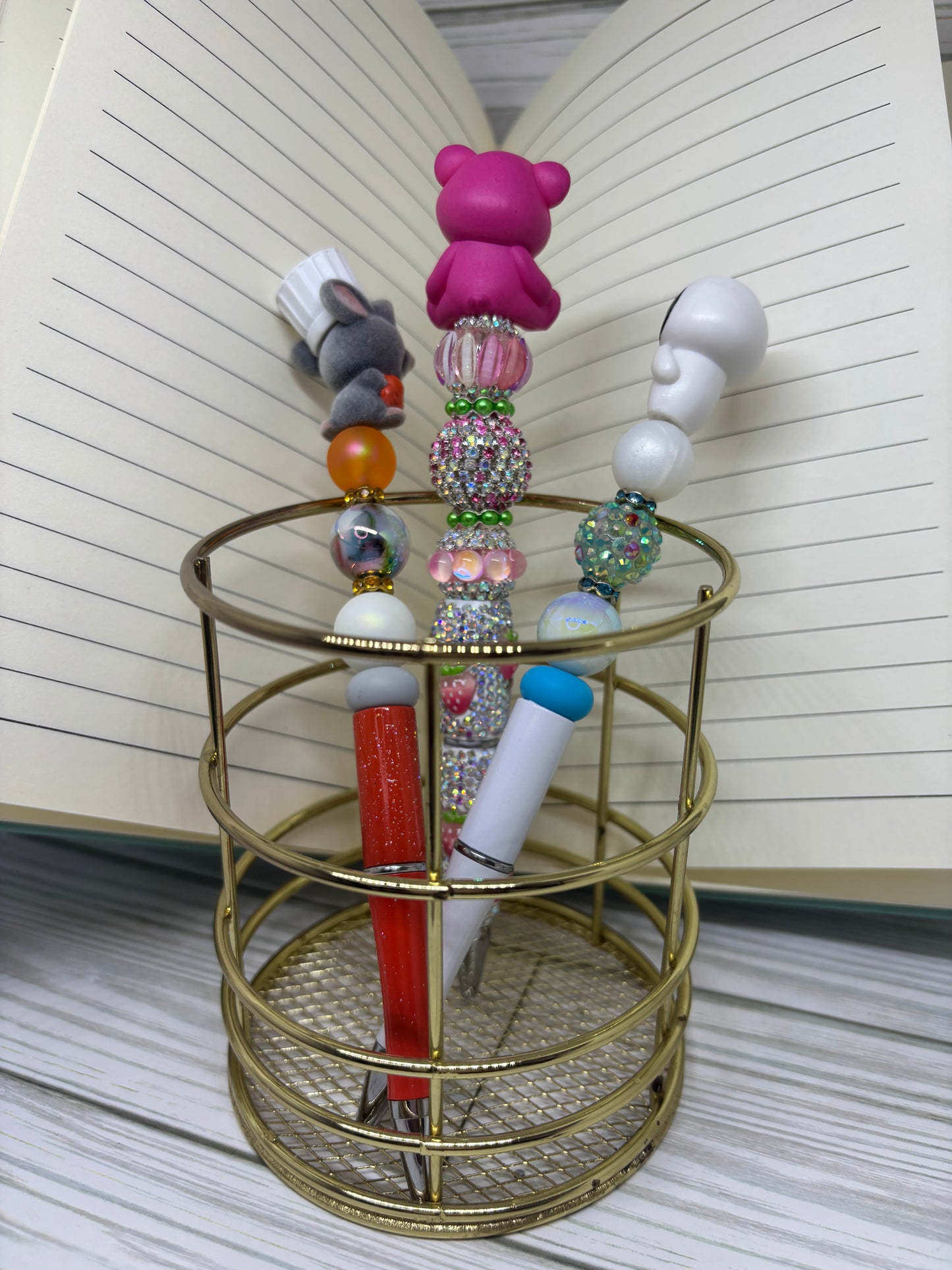 šļø Adorable Pen ā Custom Beadable Character Pens