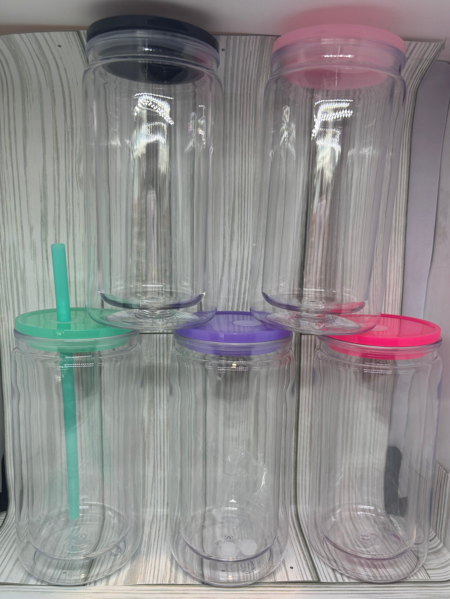 16oz Acrylic Double Walled Tumbler