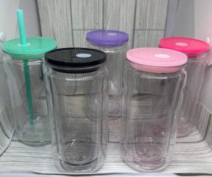 16oz Acrylic Double Walled Tumbler
