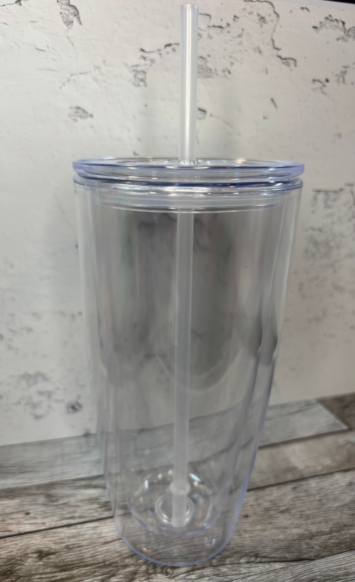 24 oz Custom Snowglobe Goblet