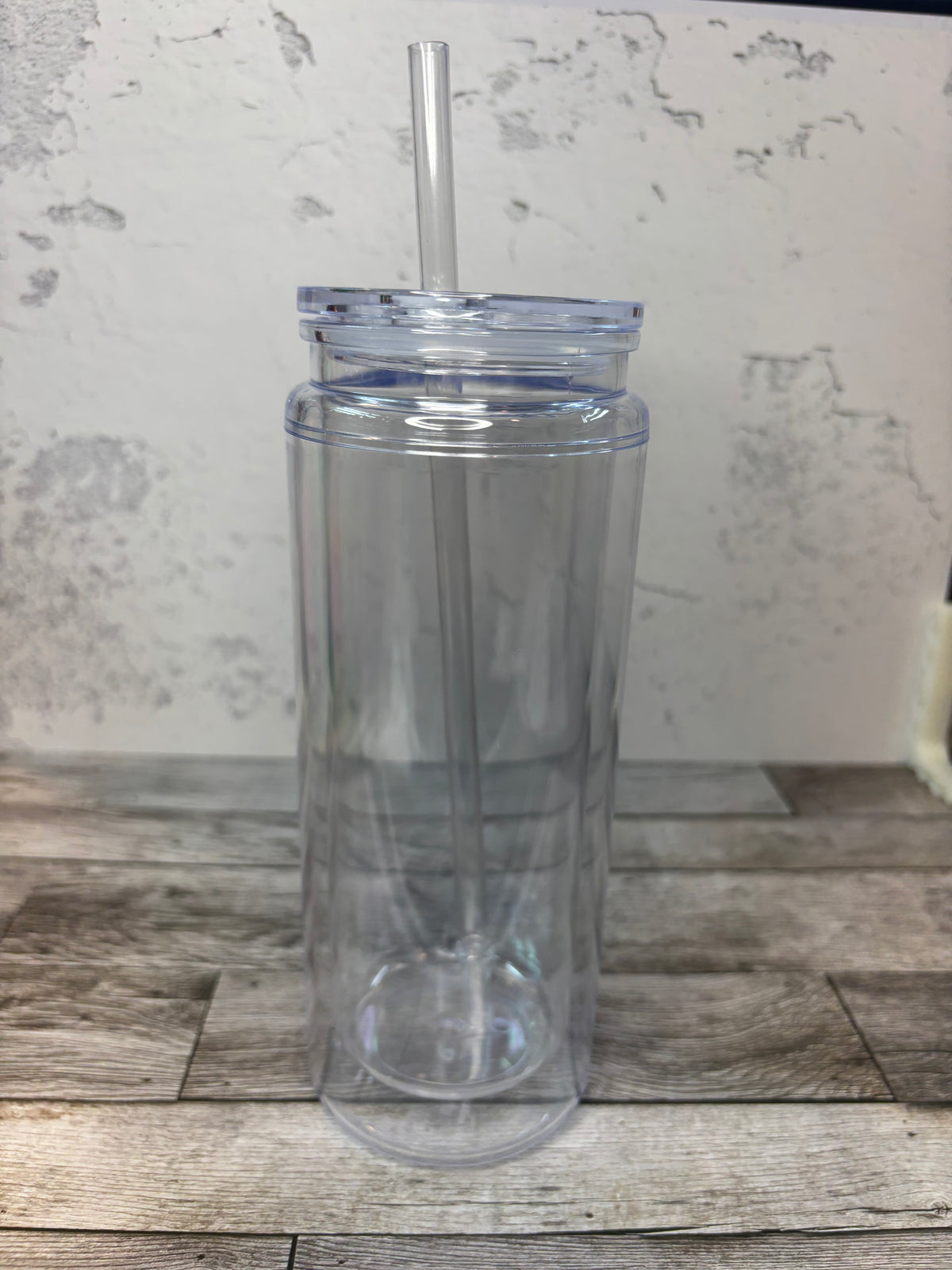 20 oz Tall Custom Snowglobe Tumbler