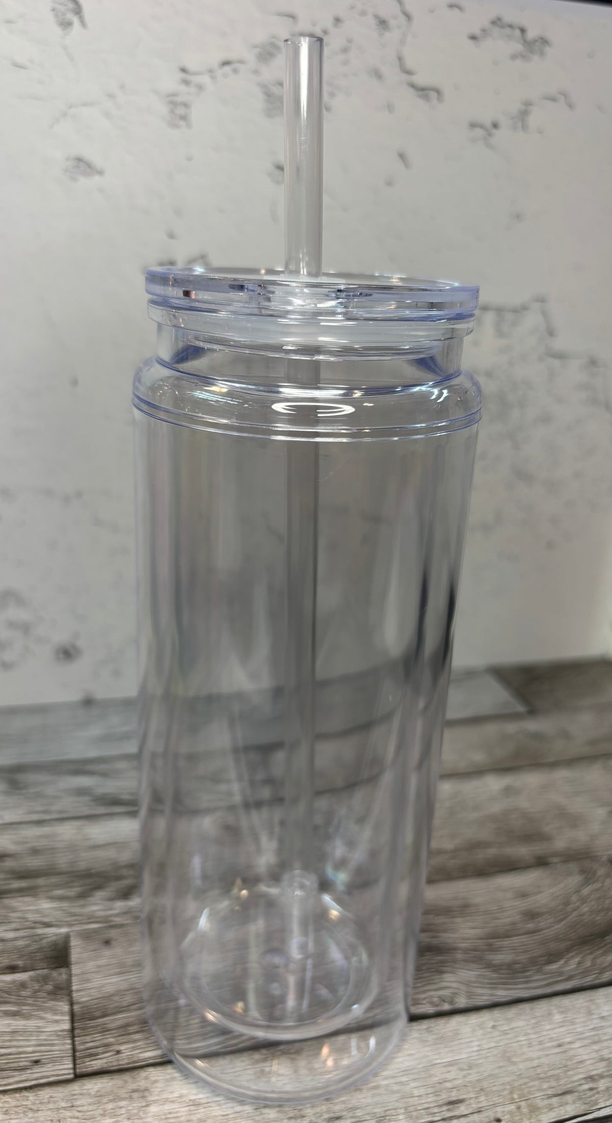 20 oz Tall Custom Snowglobe Tumbler