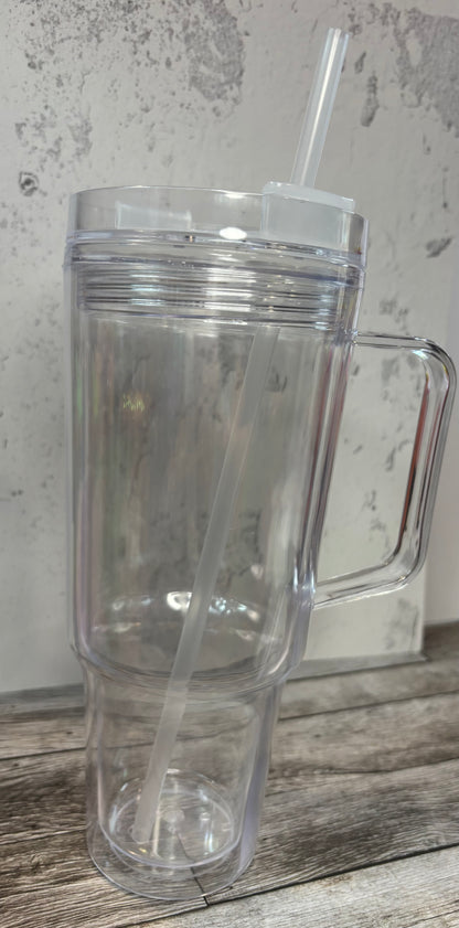 30 oz Custom Snowglobe Tumbler