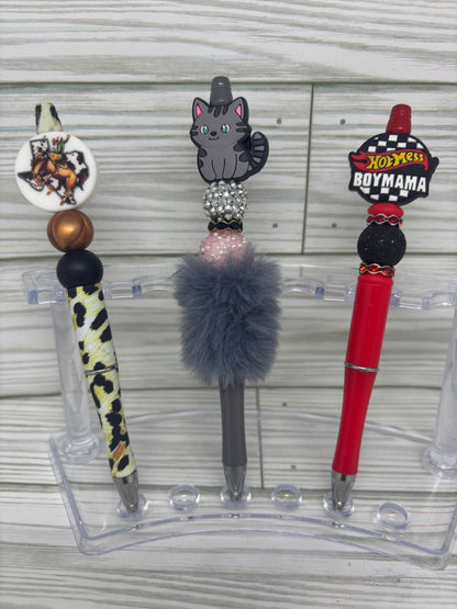 🖋️ Beadable Pens – Custom or Pre-Made with Bling!