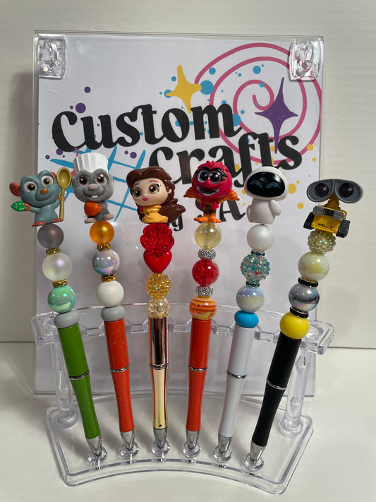 Character Topped Beadable Pens