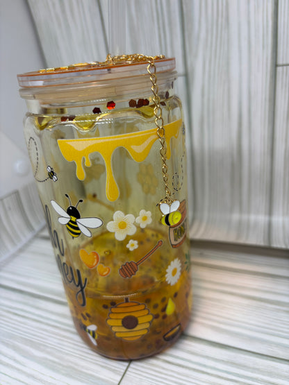 16oz Honey Drip Acrylic Tumbler