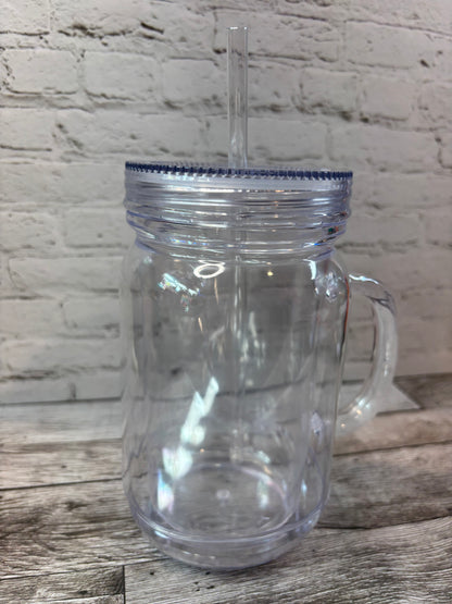 20 oz Mason Dry Glitter Tumbler