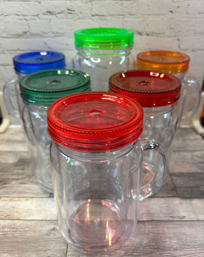 20 oz Mason Dry Glitter Tumbler