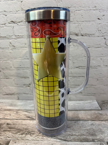 20 oz Stainless Steel Storyboard Tumbler with Handle