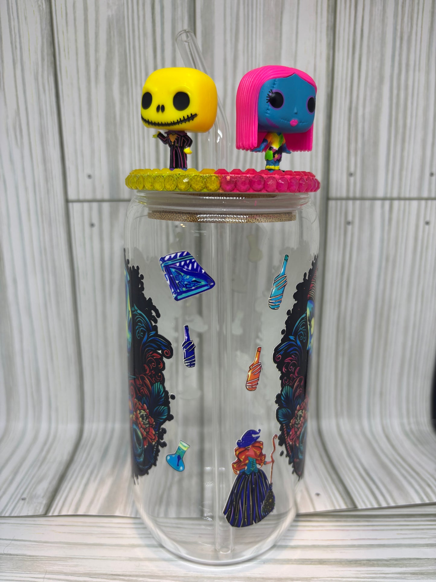 16oz Glass Libby Class Can Cup
