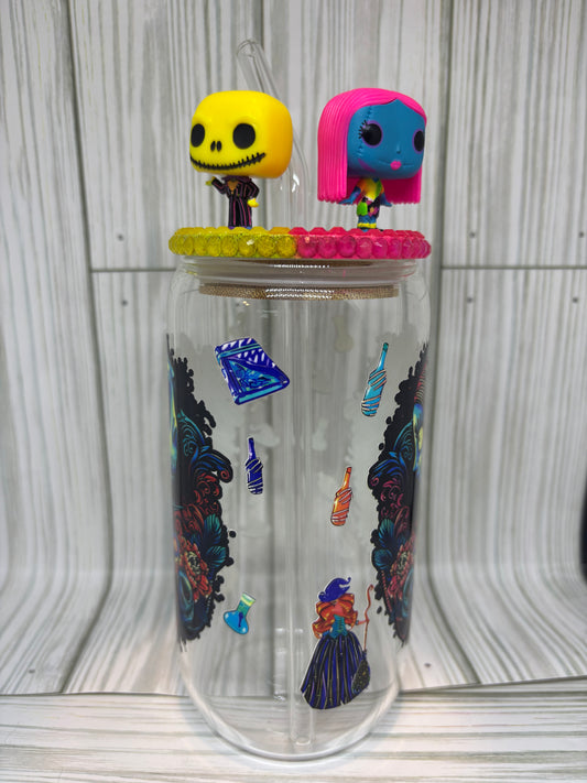 16oz Glass Libby Class Can Cup