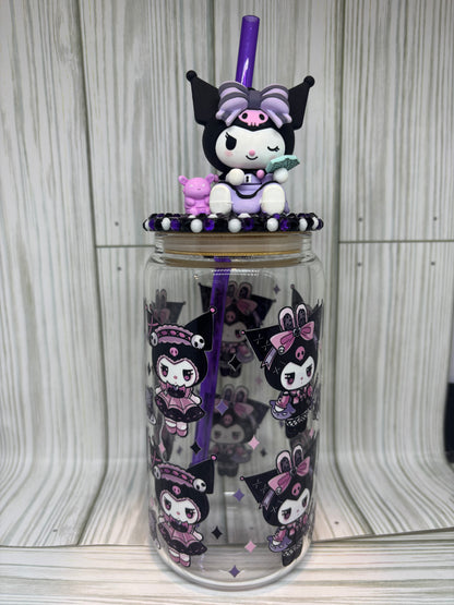 160z Glass Can Libby Cup with our favorite KUKU