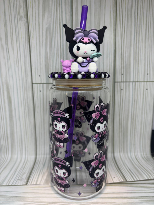 160z Glass Can Libby Cup with our favorite KUKU