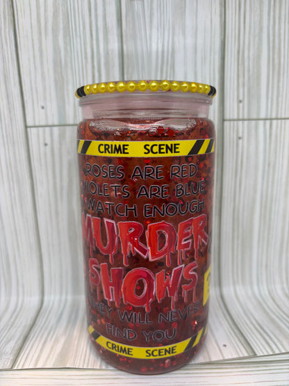 160z Suspended Glitter Tumbler