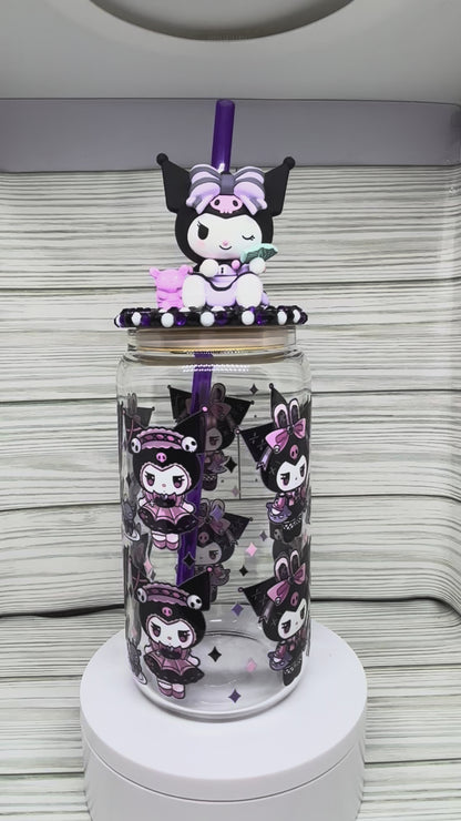160z Glass Can Libby Cup with our favorite KUKU