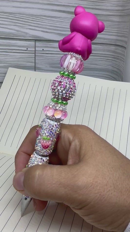 🖋️ Adorable Pen – Custom Beadable Character Pens